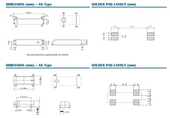32.768KHZ晶振规格书