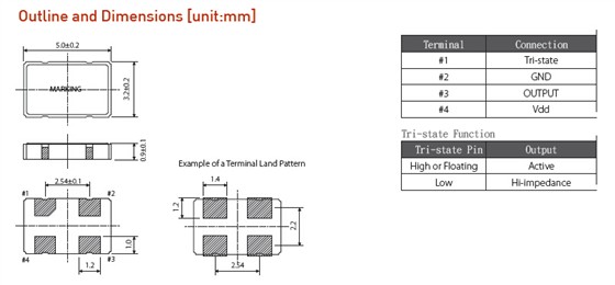 OSC71晶振规格书